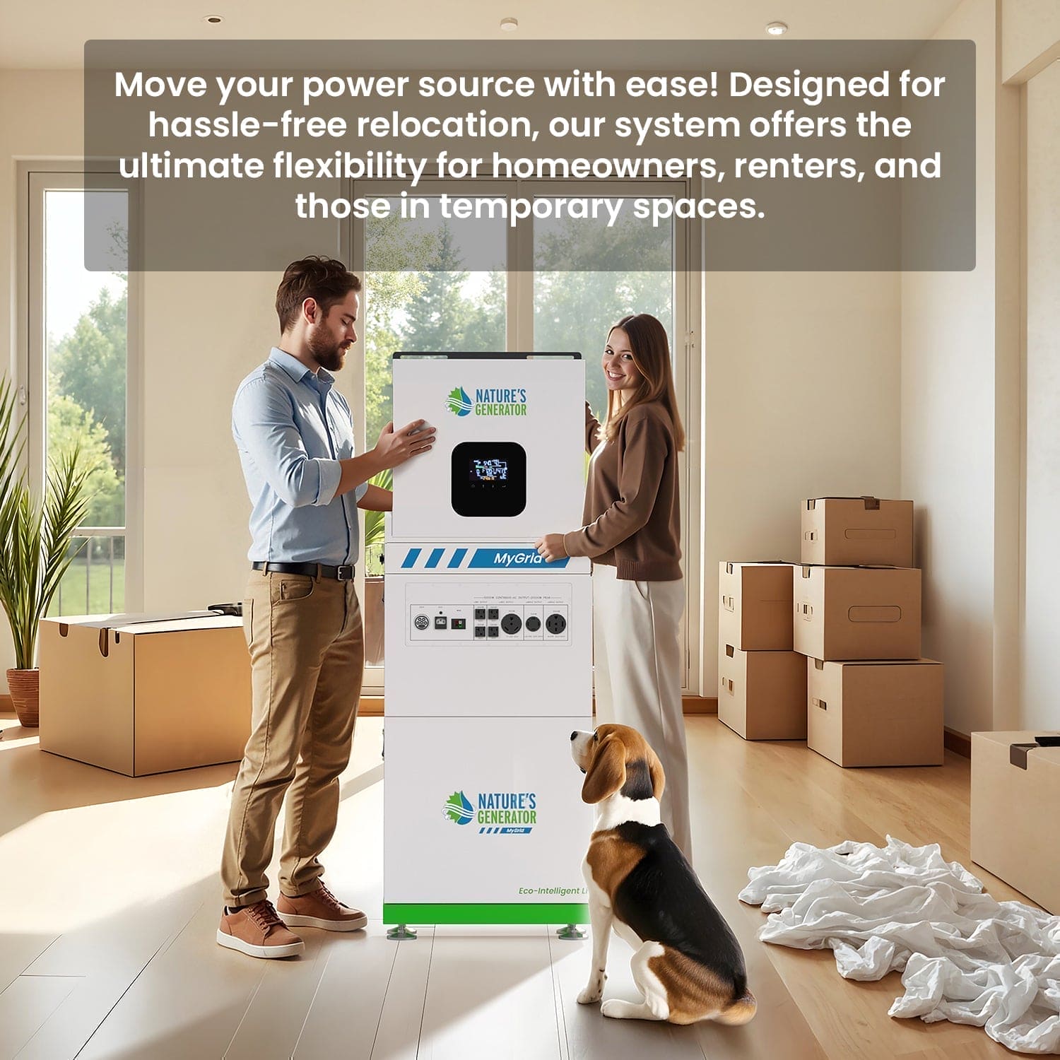 MyGrid 10K Solar and Wind Generator for Home - Energize Trek