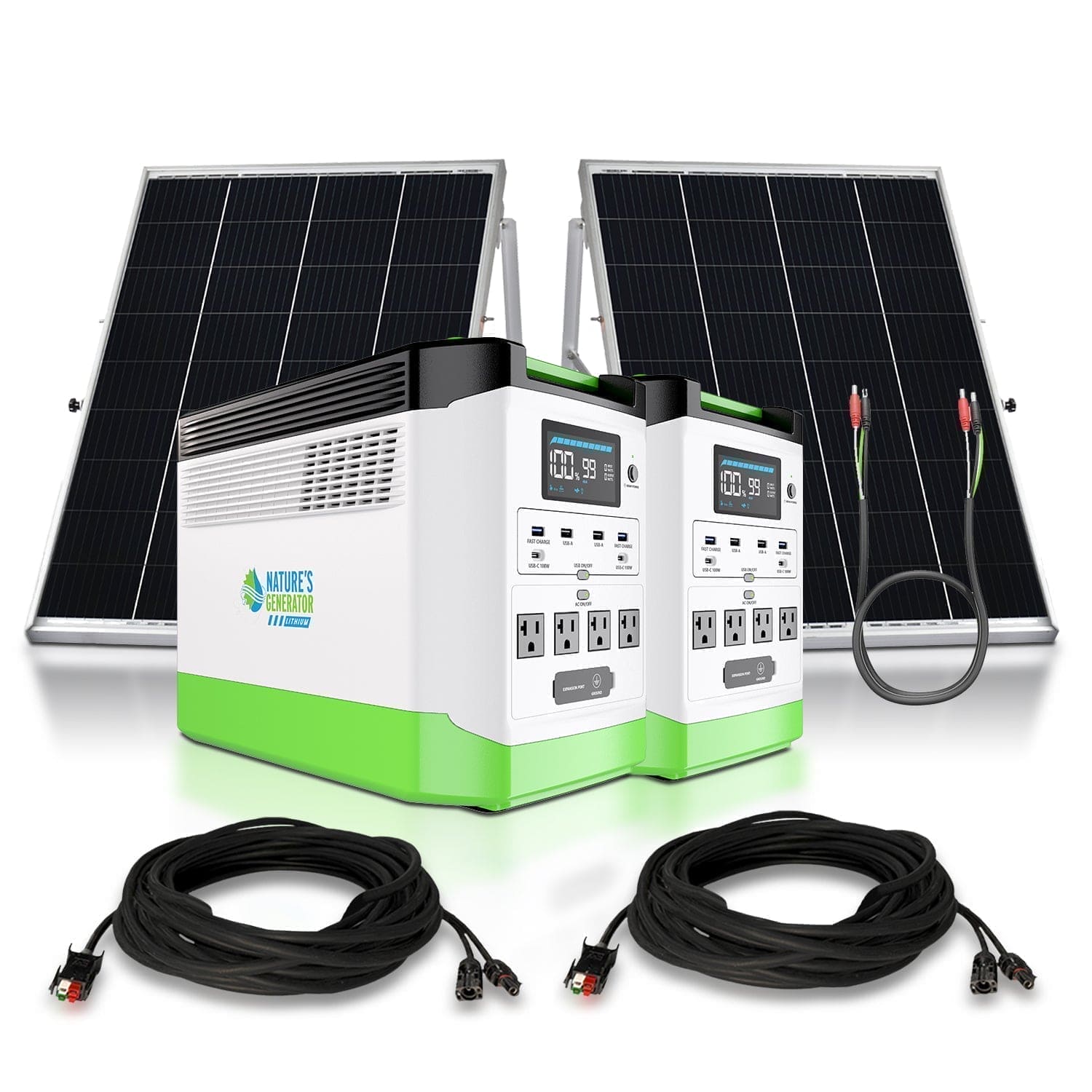 High Capacity Lithium 1800 Solar Generator - Energize Trek