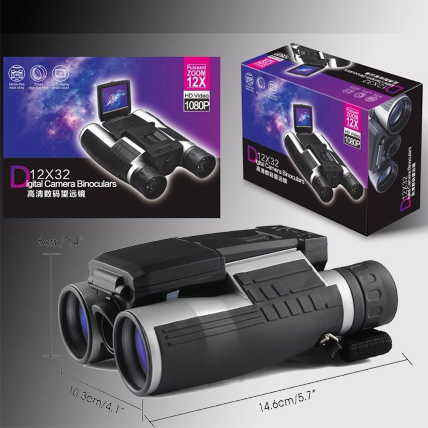 Hot Sale 12x32 Binocular Telescope Digital Camera - Energize Trek
