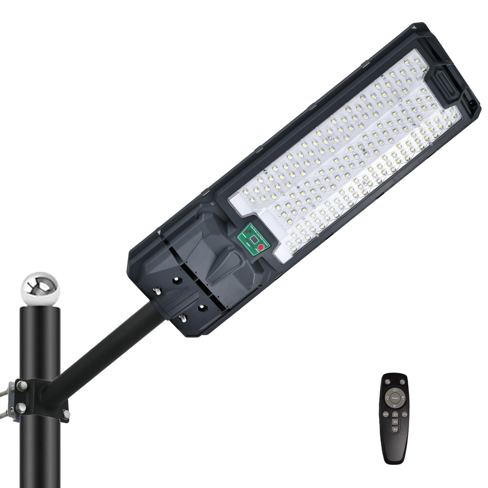 5200W Solar Street Lights Outdoor, Waterproof Commercial Dusk to Dawn, 200000LM Solar Flood Lights Outdoor Motion Sensor - Energize Trek