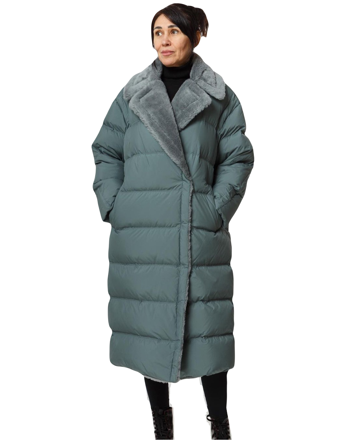Virgin Wool Down Insulated Coat - Energize Trek