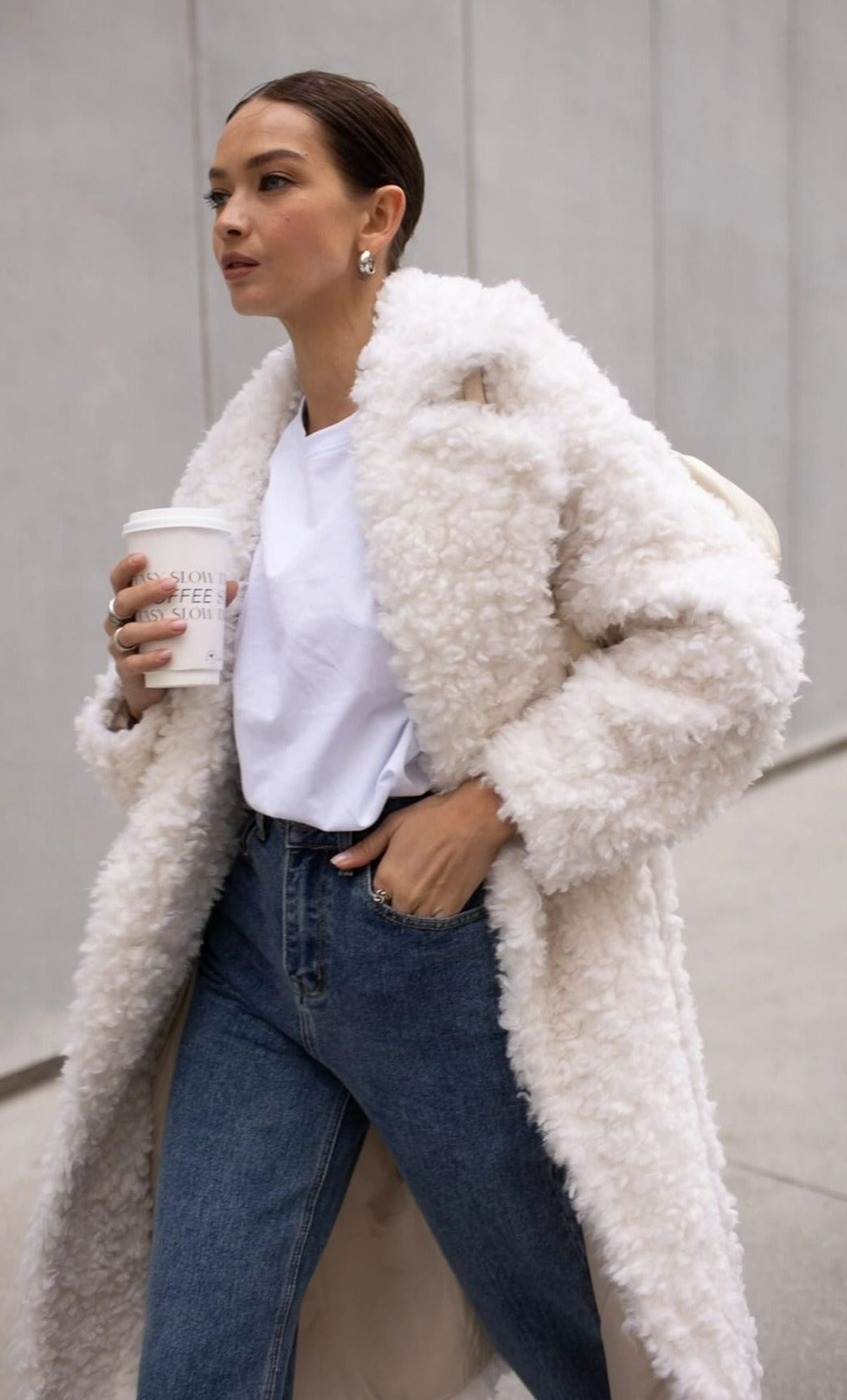 Teddy Bear Genuine Peruvian Wool Fur Coat - Energize Trek