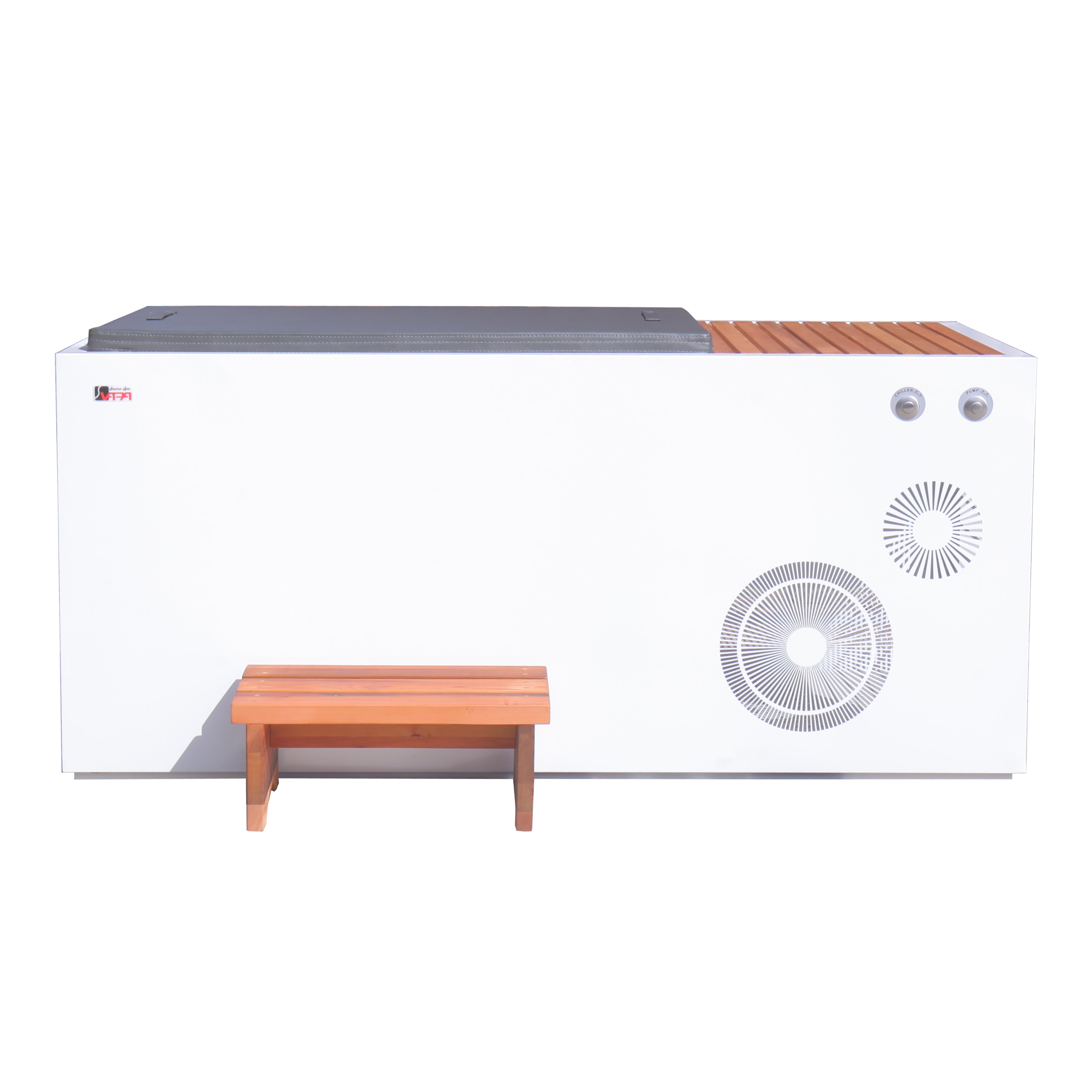 SAUNA EVOLUTION® Frost Cold Plunge Tub 3 - Energize Trek