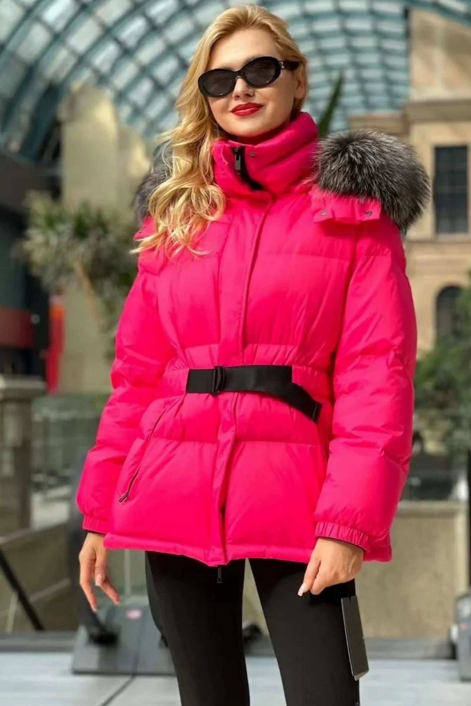 Genuine Silver Fox Down Fill Jacket - Energize Trek