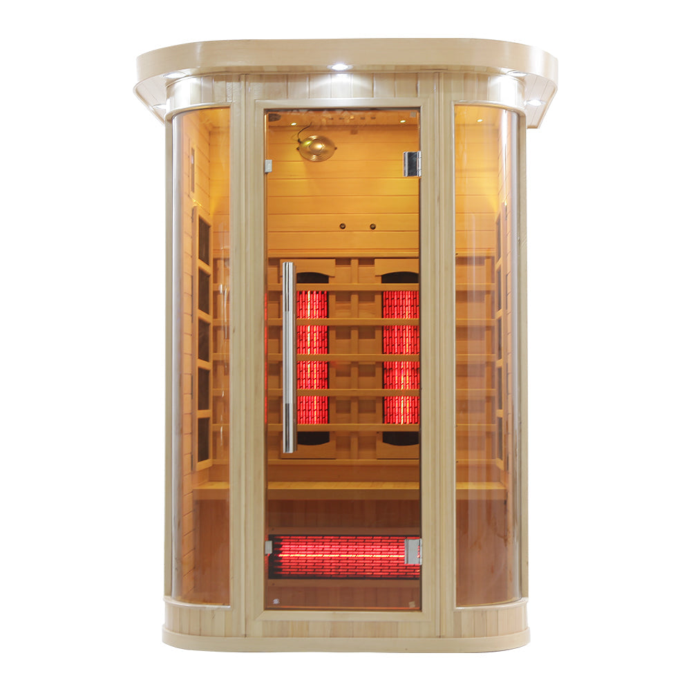 SAUNA EVOLUTION®  Full Spectrum Indoor Sauna Room Far Infrared 10 - Energize Trek