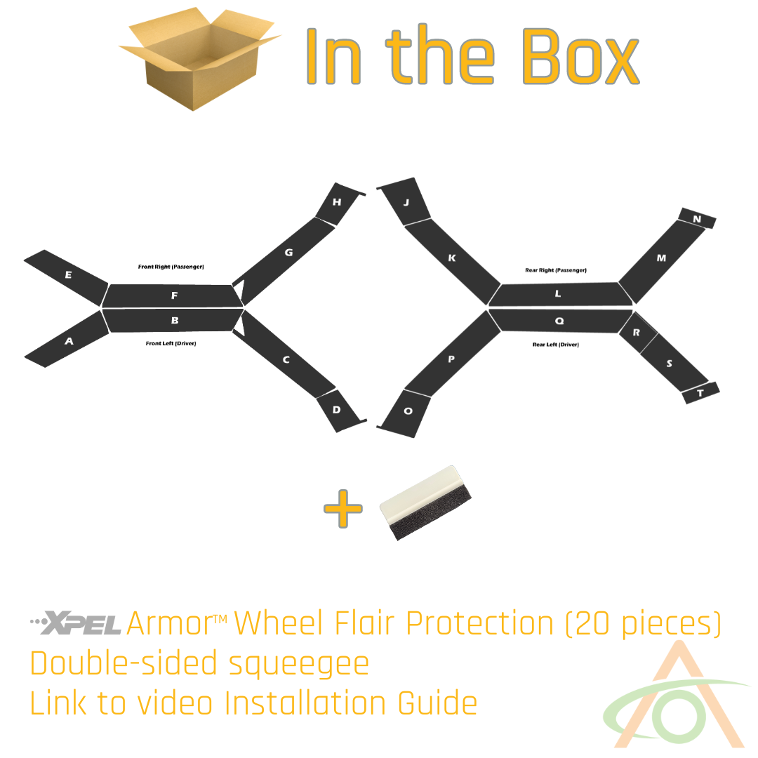 Xpel Armor Fender Flares (Wheel Arches) for Cybertruck - Energize Trek