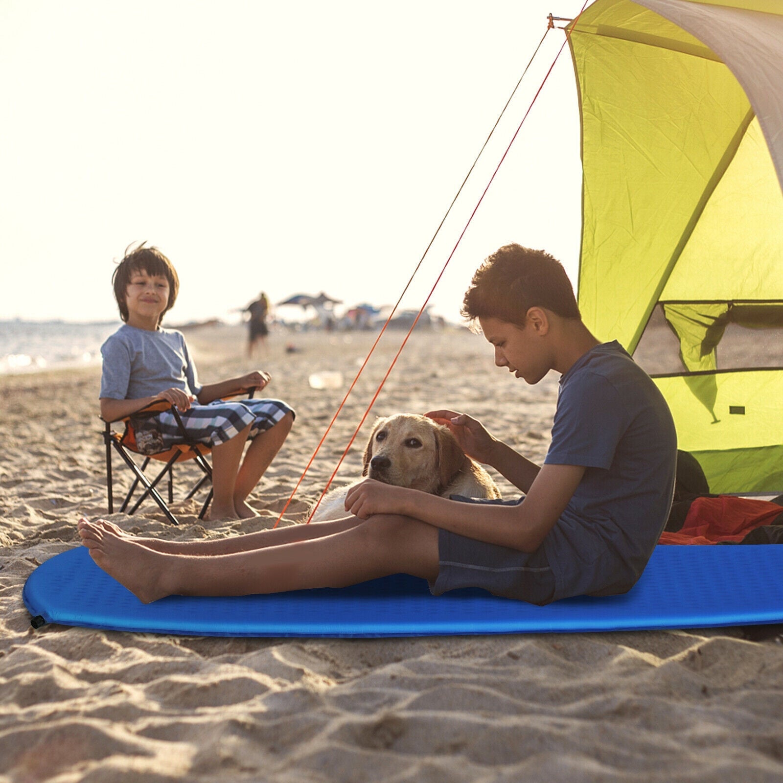 Inflatable Sleeping Pad with Carrying Bag - Energize Trek