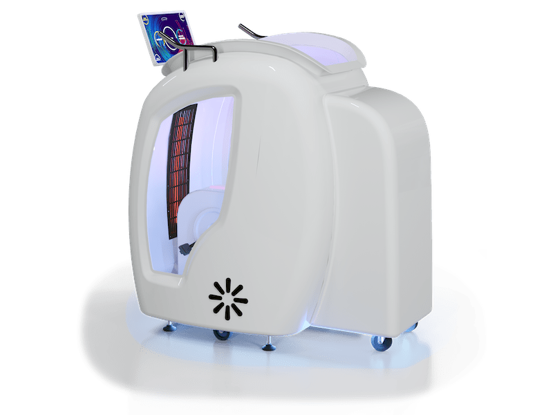 InfraStar Vertical Vacuum Bike with Infrared Heating & Cryotherapy - Energize Trek