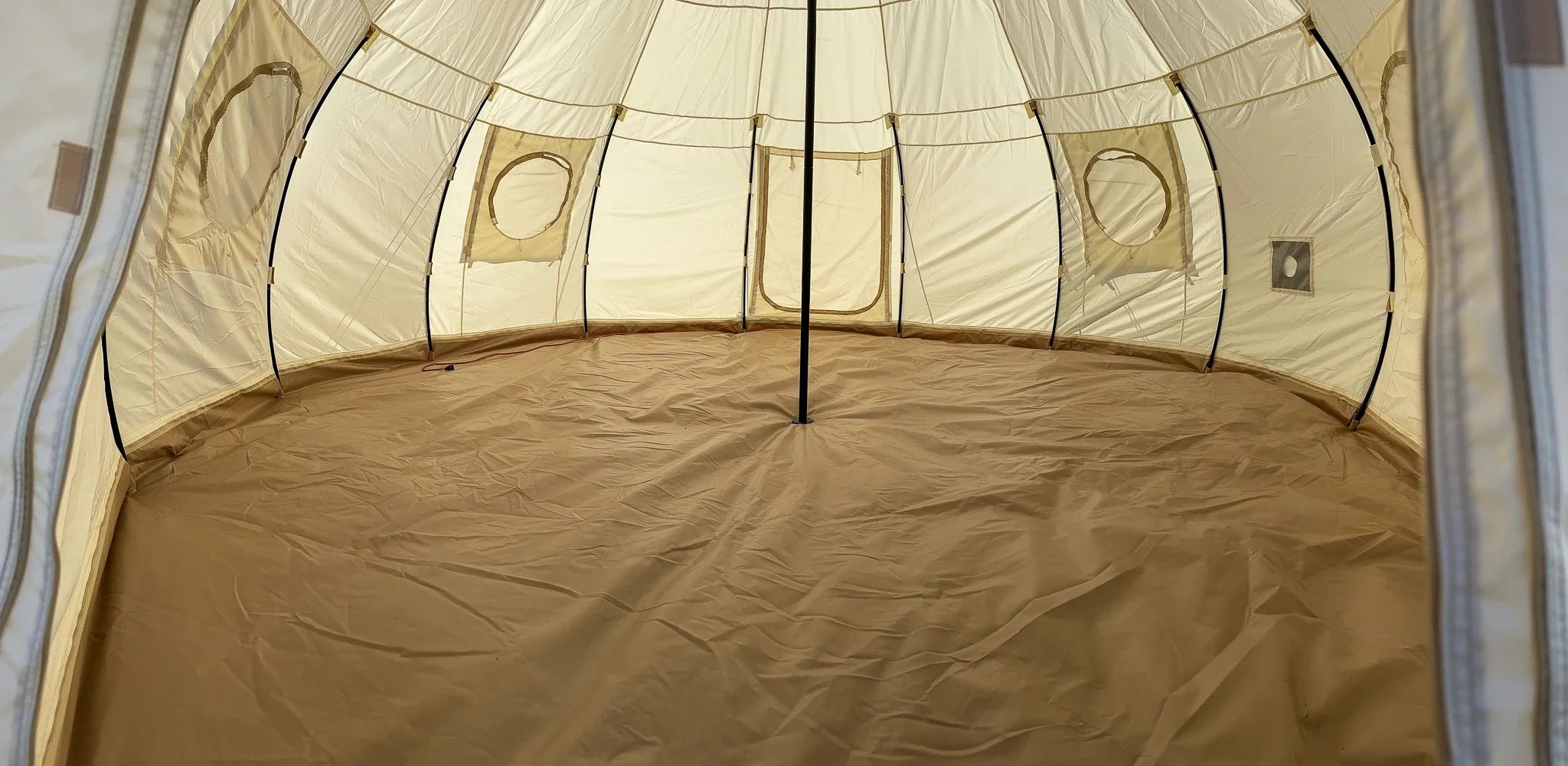 Eclipse Glamping Tent | 2 Sizes | 16 & 20-Foot - Energize Trek