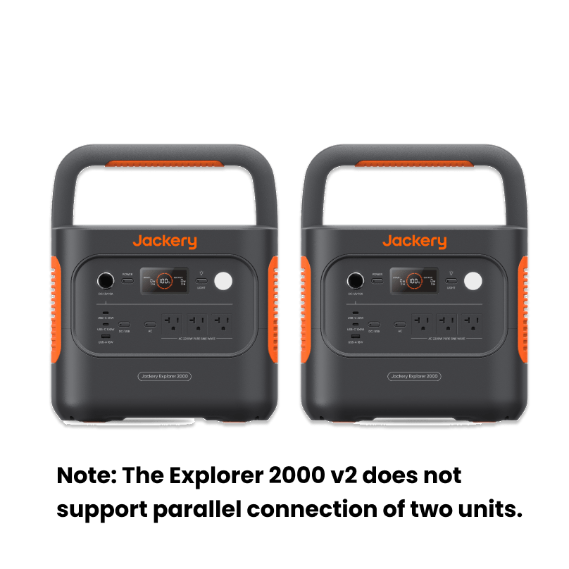 Jackery Explorer  2000 v2 Portable Power Station - Energize Trek