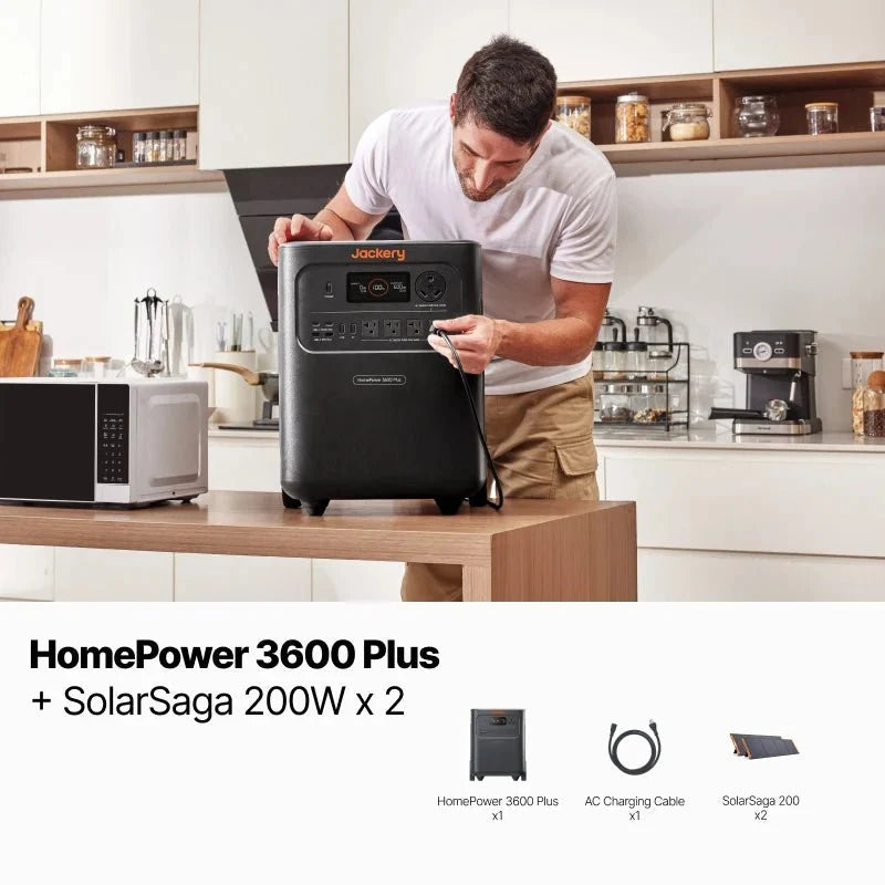 Jackery HomePower 3600 Plus - Energize Trek