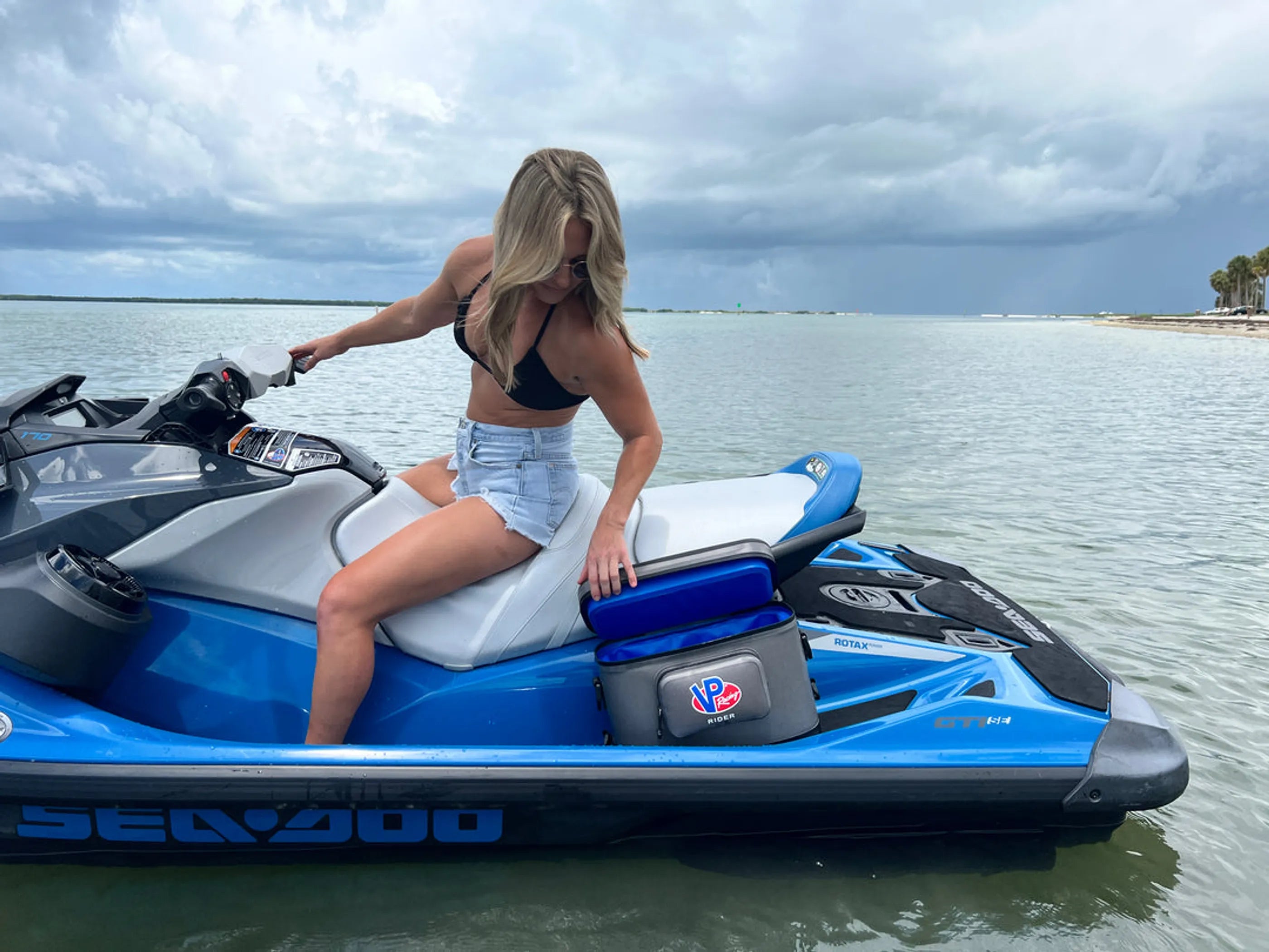 Large Jet Ski Cooler by Rider Coolers - Single PWC Cooler, Fits All Personal Watercraft - Energize Trek