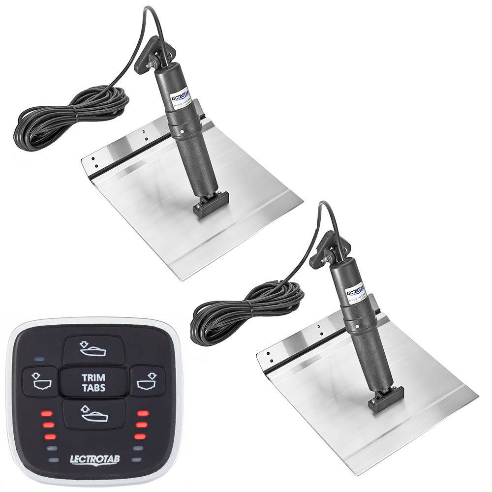 Lectrotab XKA Aluminum Alloy Trim Tab Kit wMLC1 Control  12 x 24 XKASML12X24A