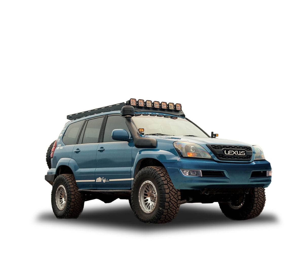 Lexus GX470 Prinsu Pro Roof Rack - Energize Trek