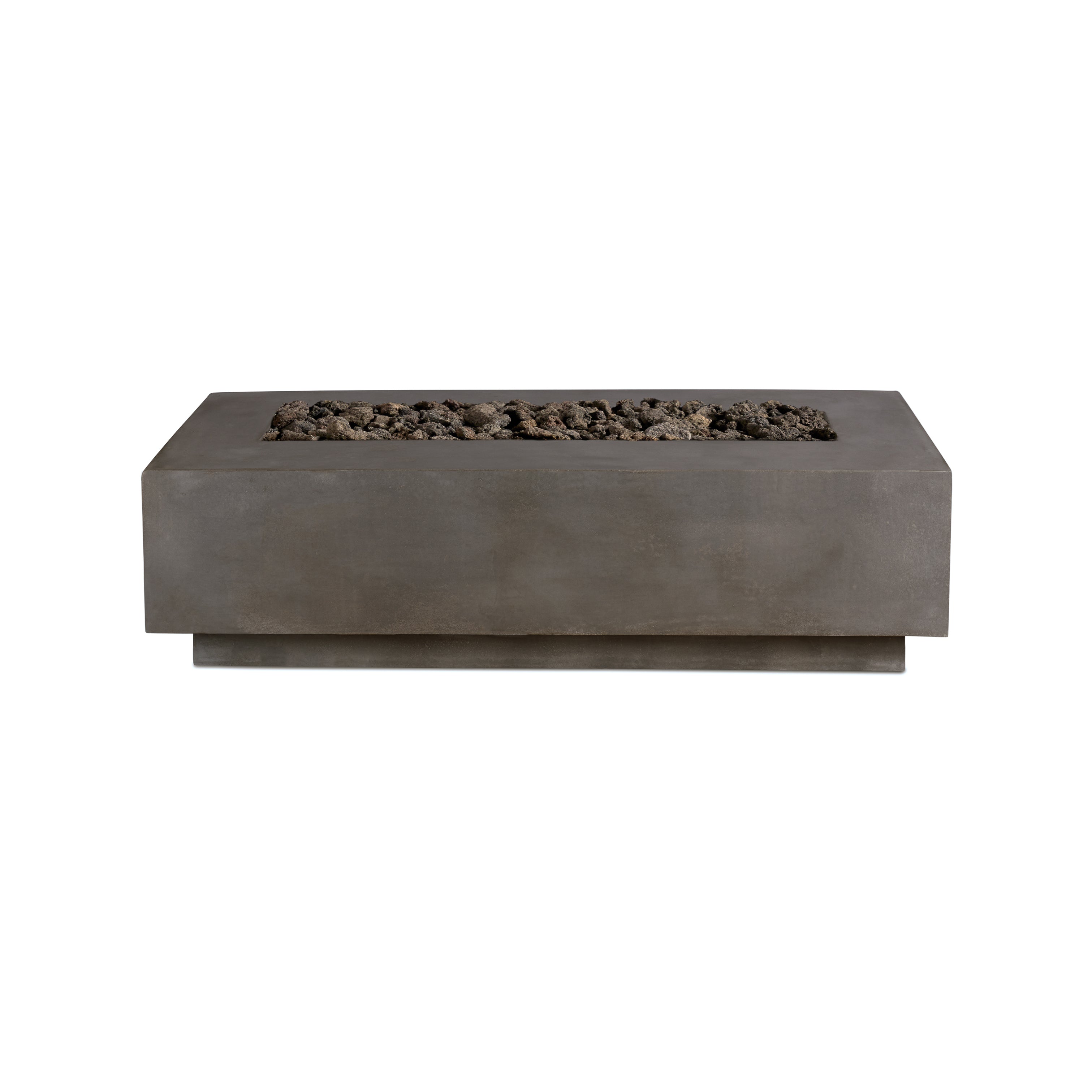 Lineal | Rectangular Concrete Fire Table - Energize Trek
