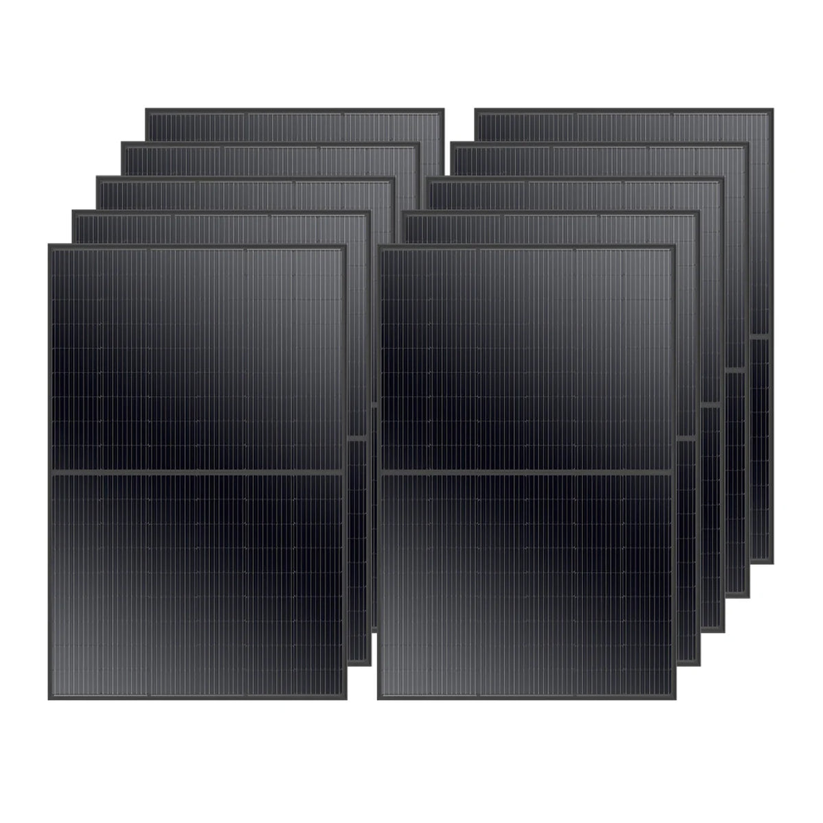 MEGA 410 | 410 Watt Solar Panel | Premium Grid-tie or Off-grid Solar Panel for Residential, Commercial, Agriculture | 25-Year Output Warranty | UL Certified ( 8 Panels) - Energize Trek