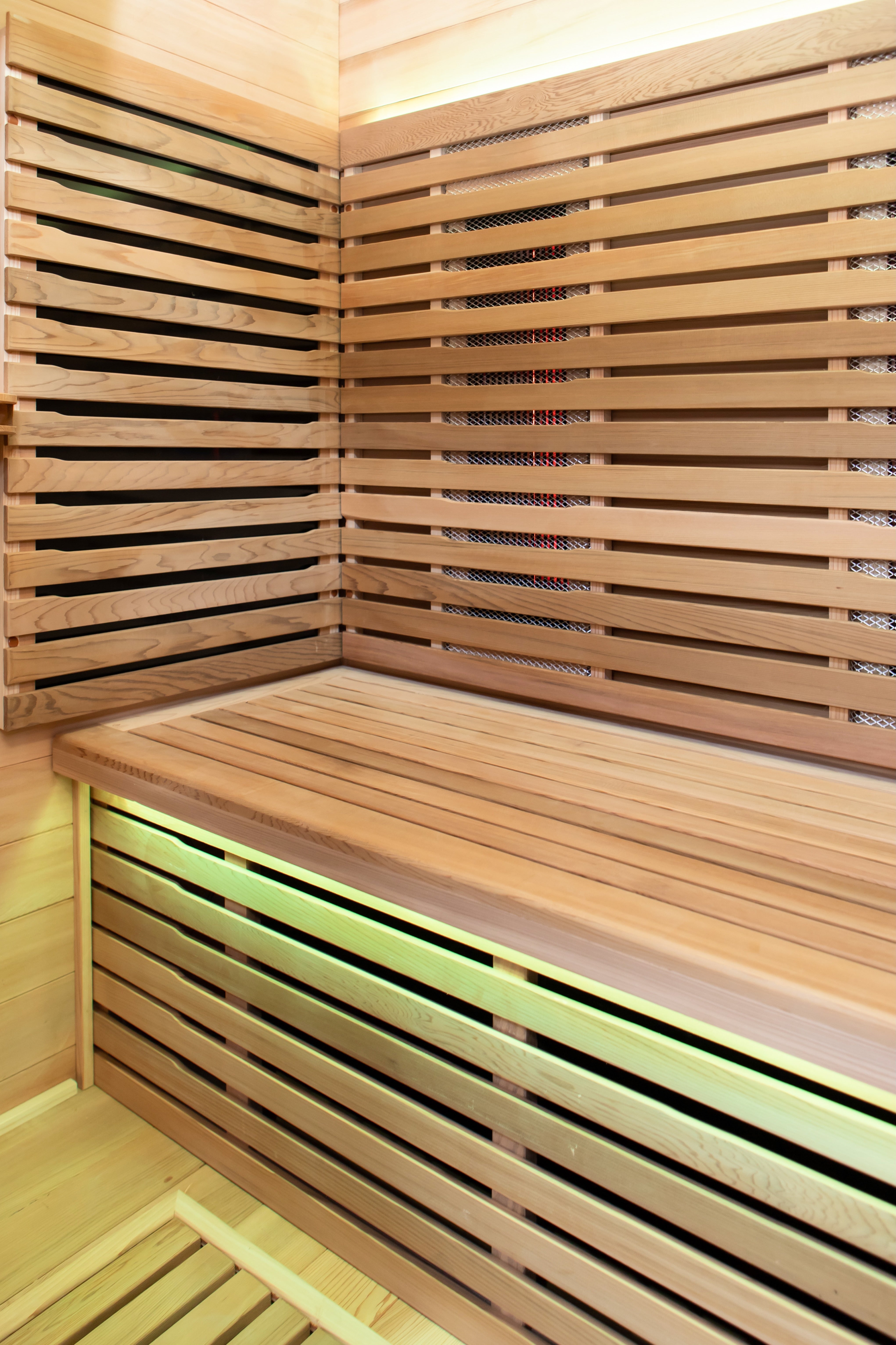 Peak Saunas Fuji 2-Person Full Spectrum Infrared Sauna with XL Medical-Grade Red Light Therapy & Smart WiFi App Control - Energize Trek