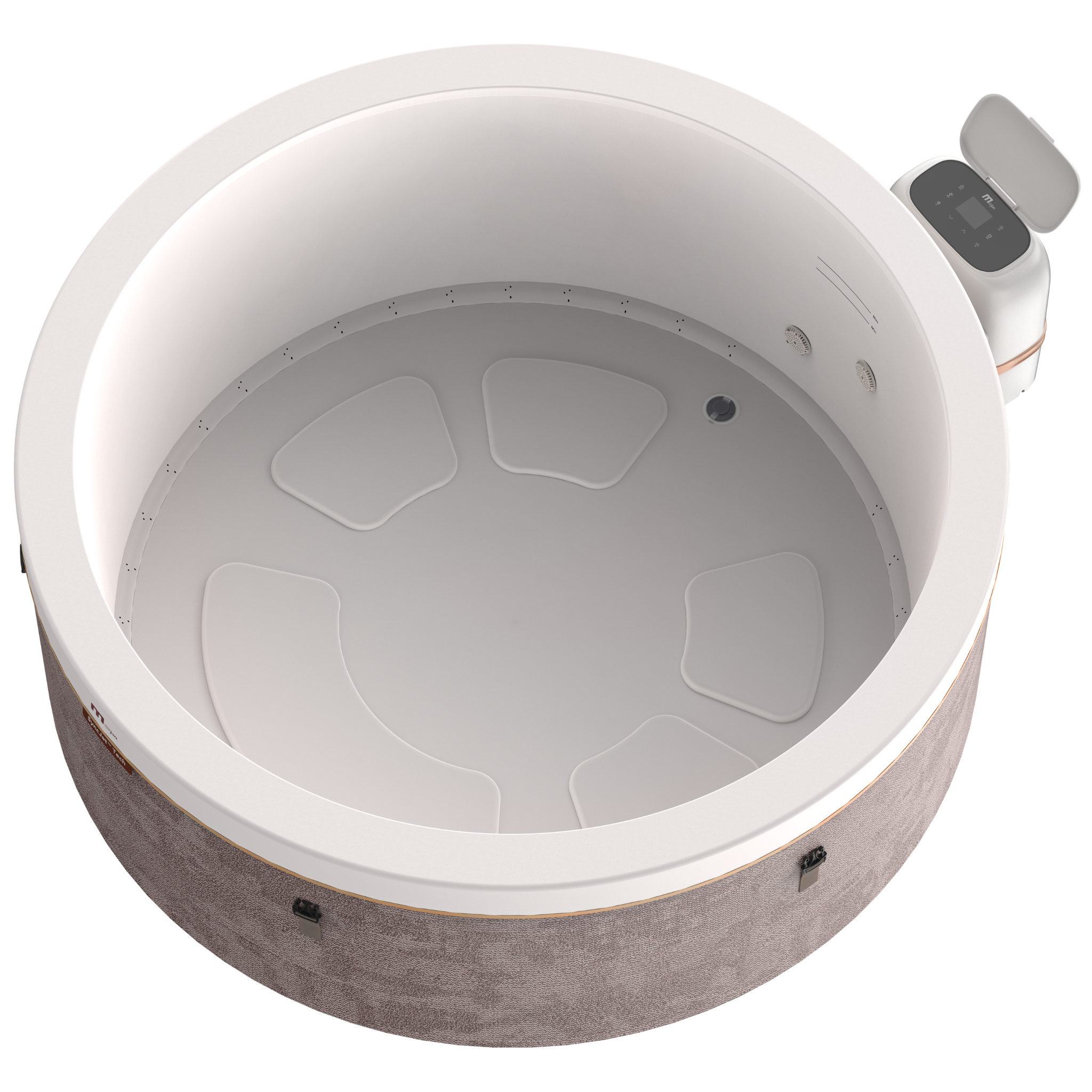 MSPA | COCOON | Verto Series | Textile-inspired Design | Rigid Hot Tub & Spa | Upto 6 Person - Energize Trek
