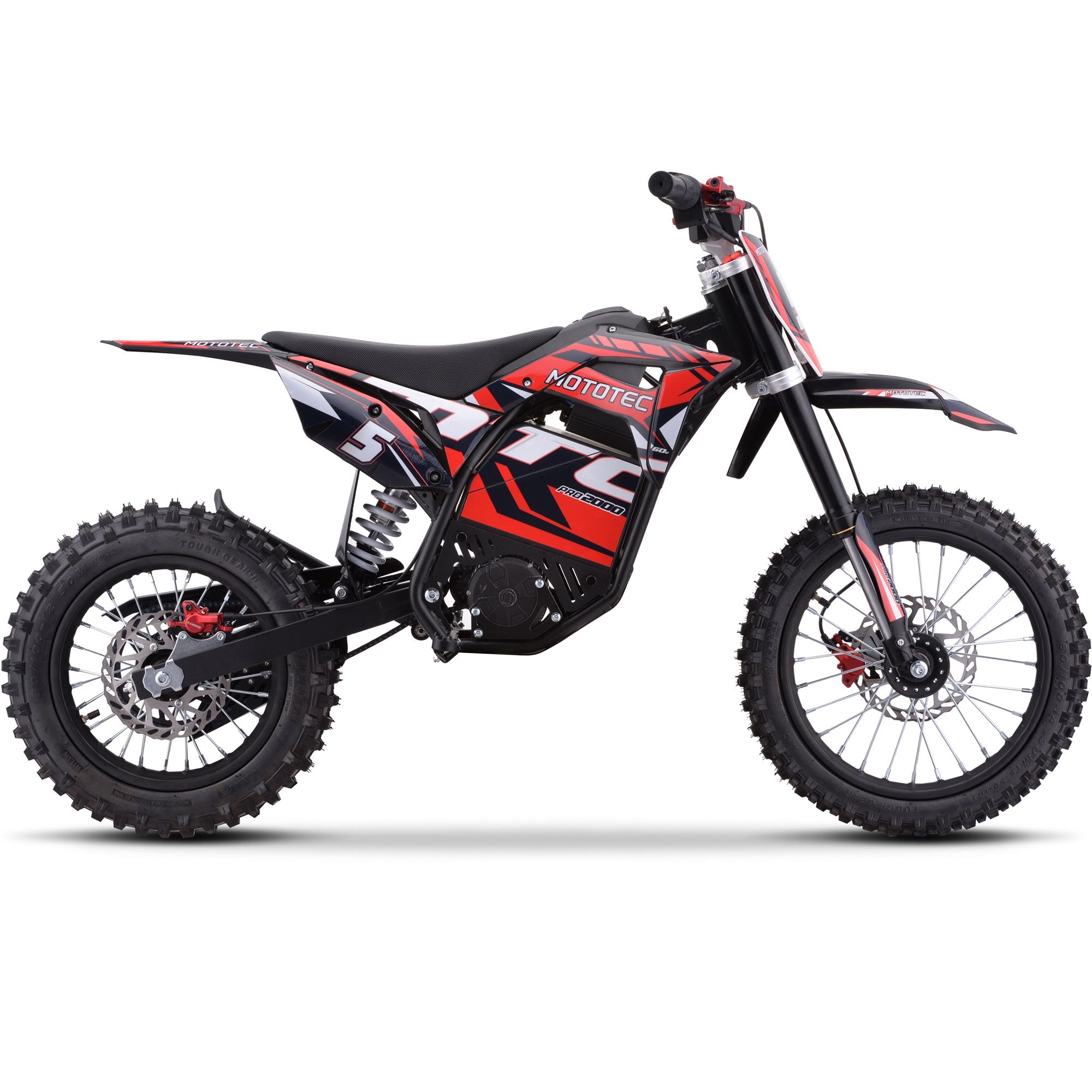 60V 2 kW Lithium Electric Dirt Bike - Energize Trek