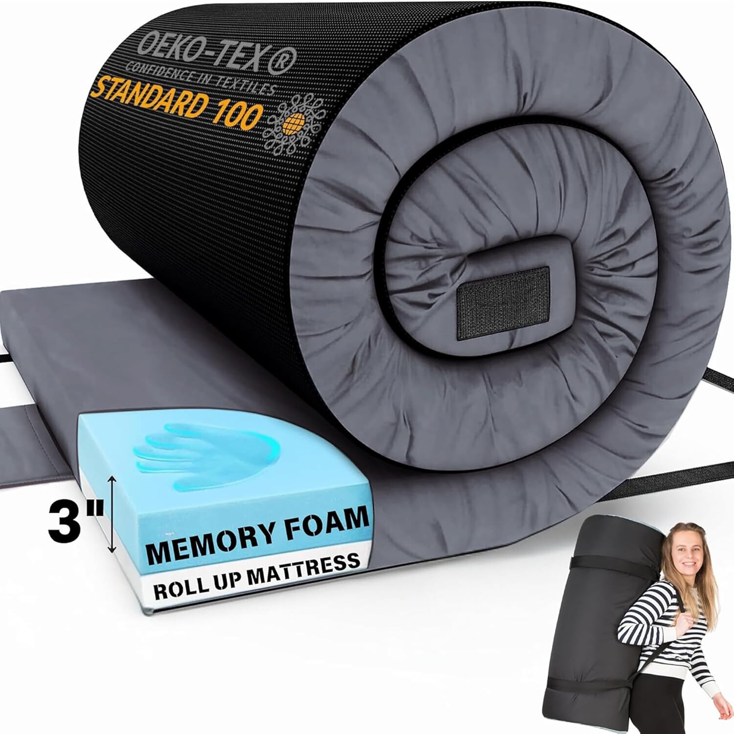 Matrix Air-Cell Memory Foam Camping Mattress - Energize Trek