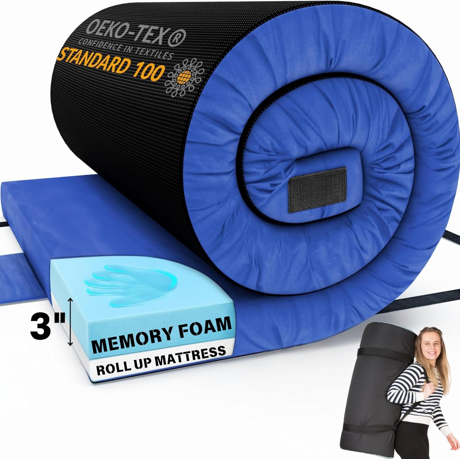 Matrix Air-Cell Memory Foam Camping Mattress - Energize Trek