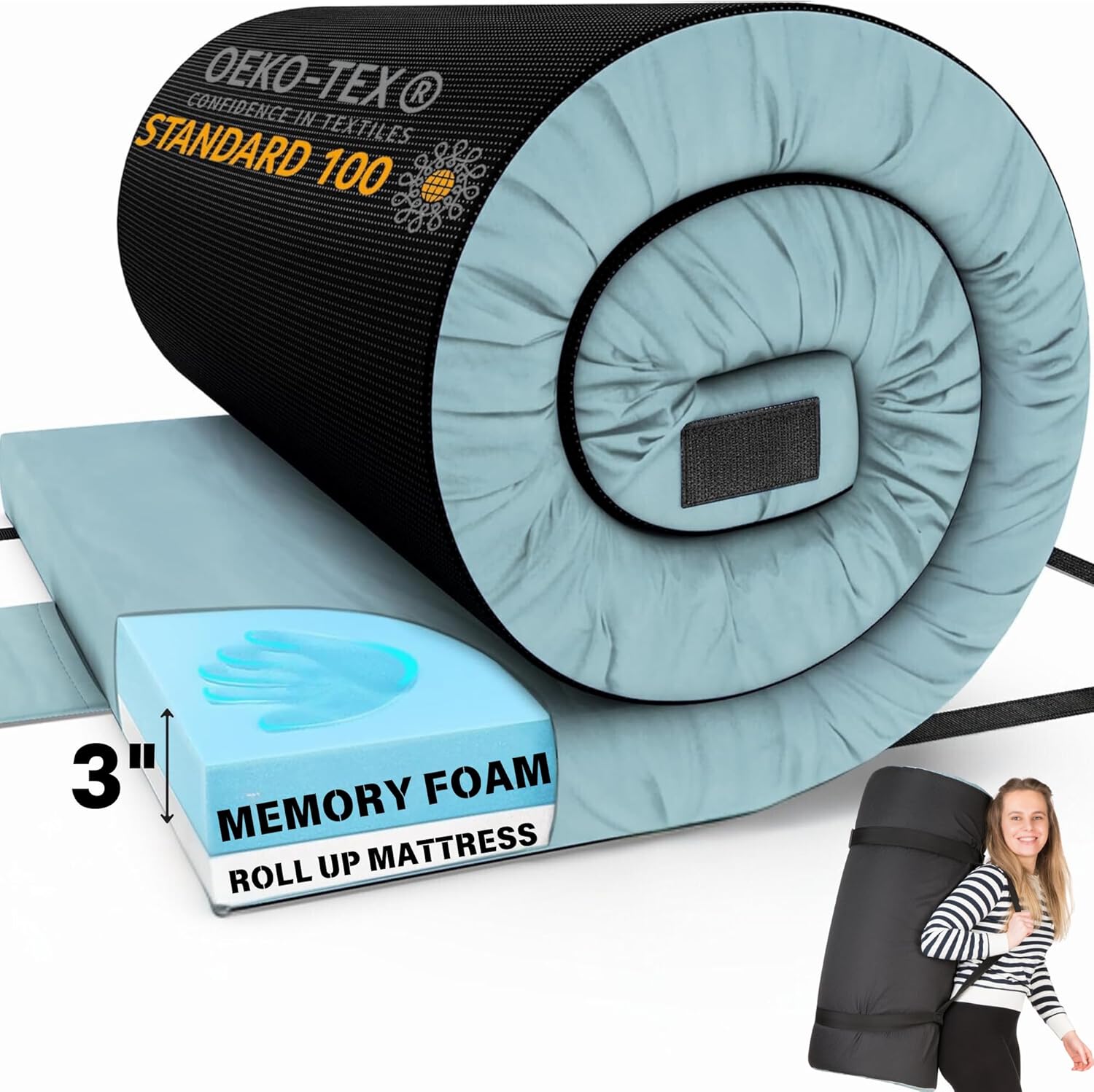 Matrix Air-Cell Memory Foam Camping Mattress - Energize Trek
