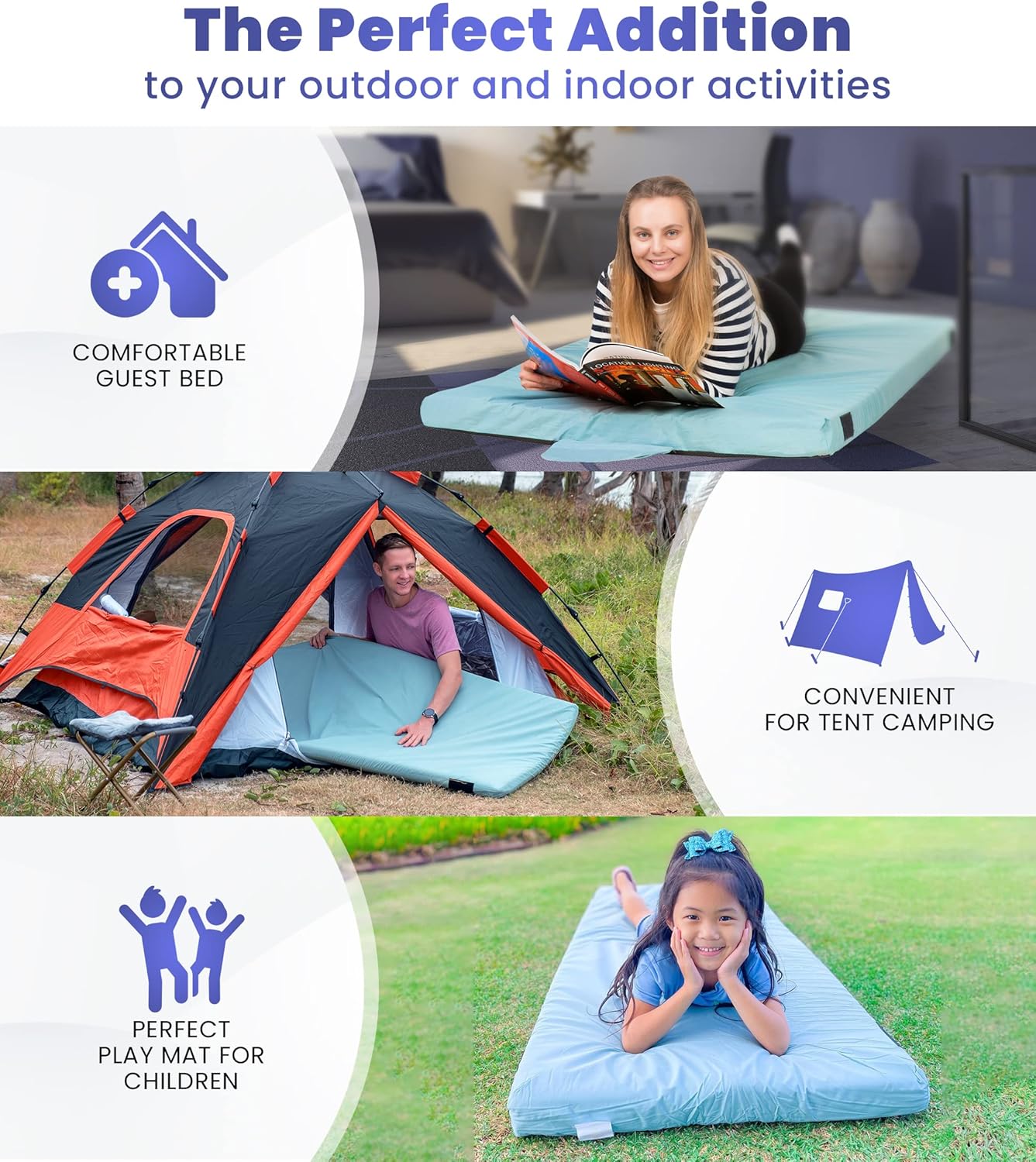 Matrix Air-Cell Memory Foam Camping Mattress - Energize Trek