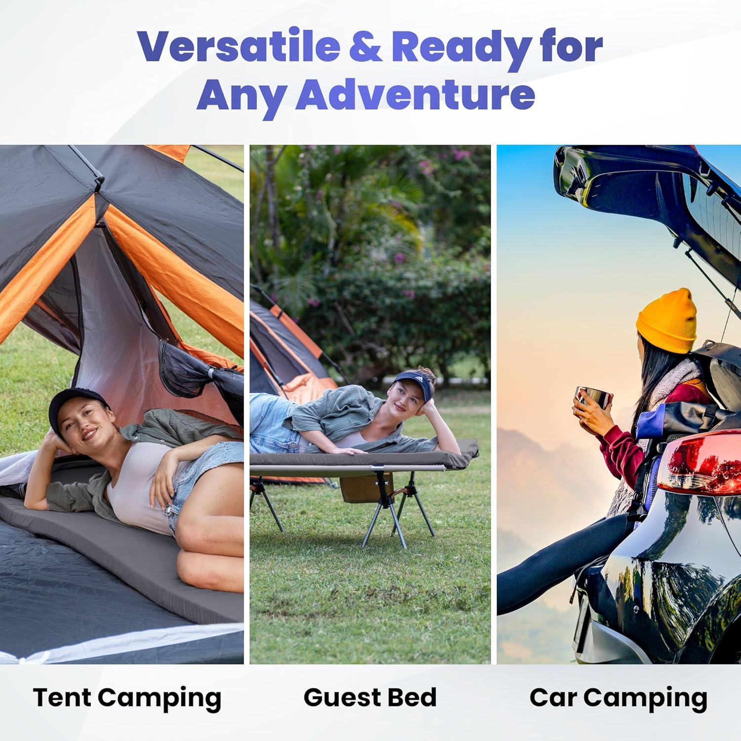 Matrix Air-Cell Memory Foam Camping Mattress - Energize Trek