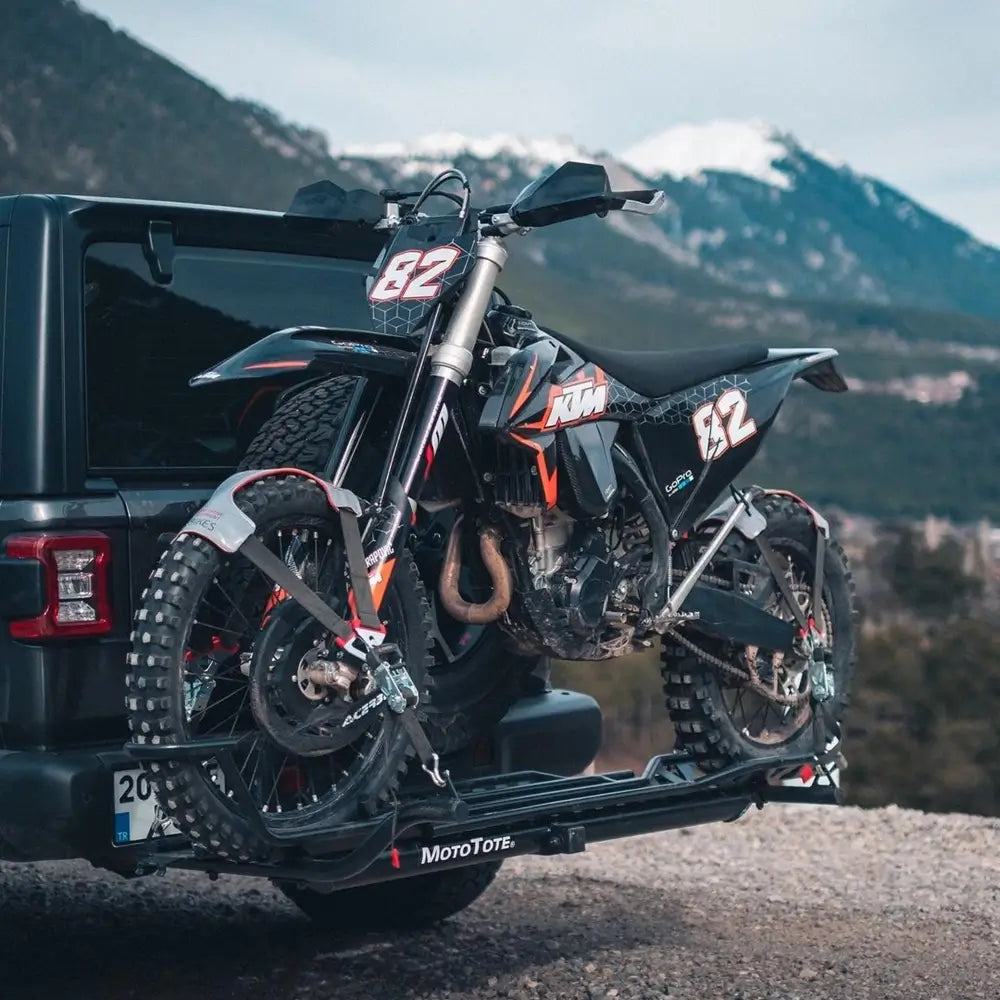 Max+ Motorcycle Hitch Carrier - Energize Trek