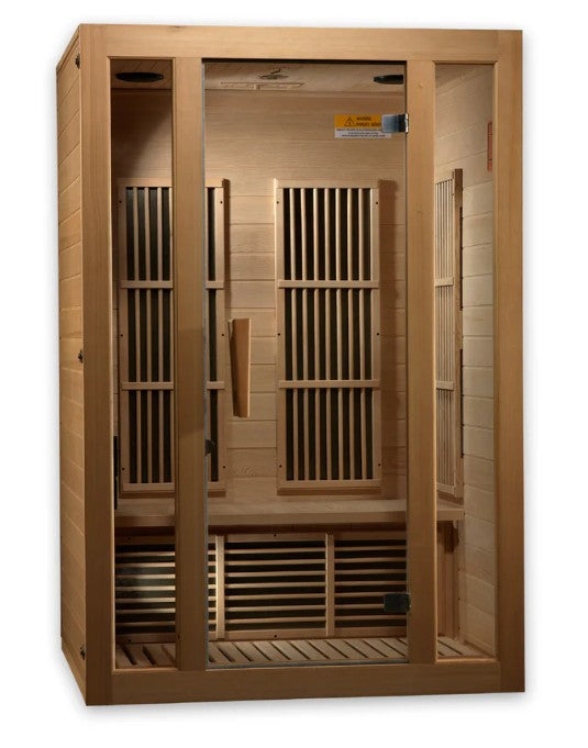 Maxxus "Seattle" 2 Person Near Zero EMF FAR IR Sauna - Energize Trek