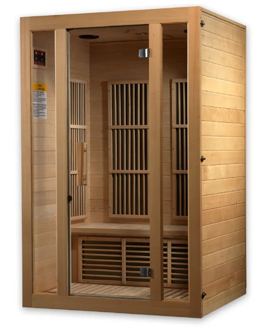 Maxxus "Seattle" 2 Person Near Zero EMF FAR IR Sauna - Energize Trek