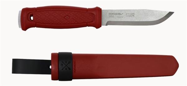 Mora Garberg Stainless DALA RED with Simple Poly Sheath #14145 - Energize Trek