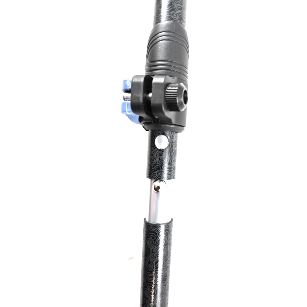 Motivator Swift Connect Travel Poles for Balance and Rehab - Patented Stability Grips - Lightweight, Adjustable and Collapsible includes Detachable Feet and Travel Bag - Energize Trek