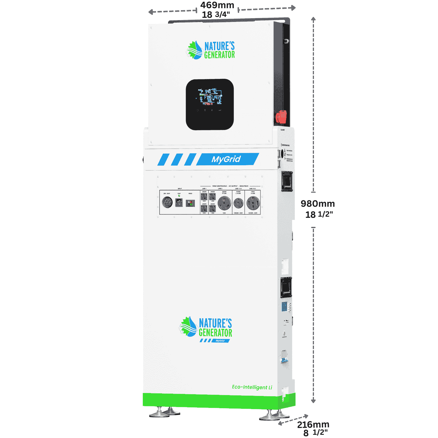 MyGrid 10K Solar and Wind Generator for Home - Energize Trek