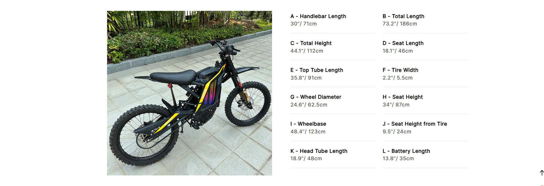 Freego Natkie N1 Electric Mountain Dirt Bike - Energize Trek