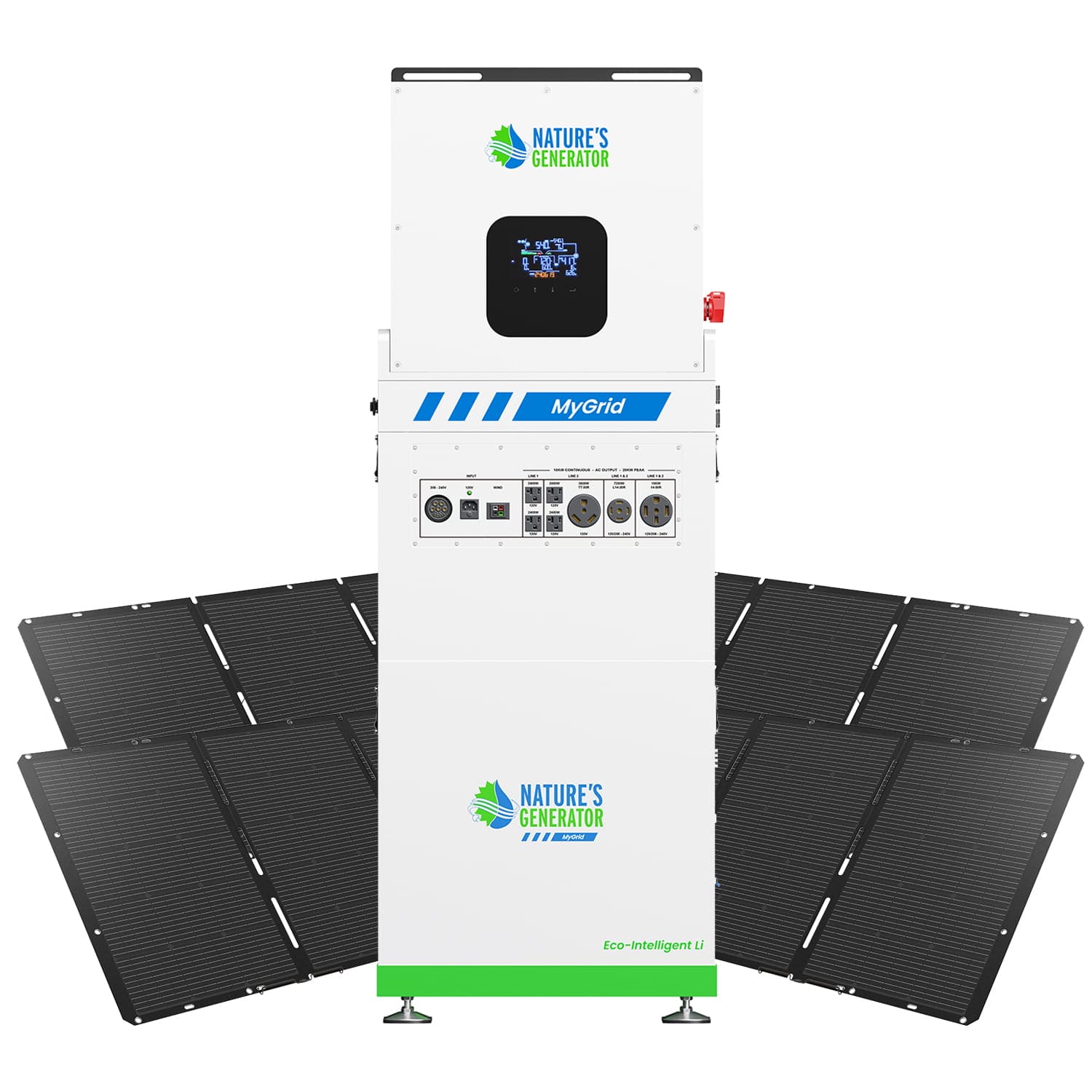 MyGrid 10K Solar Generator for Home - Energize Trek
