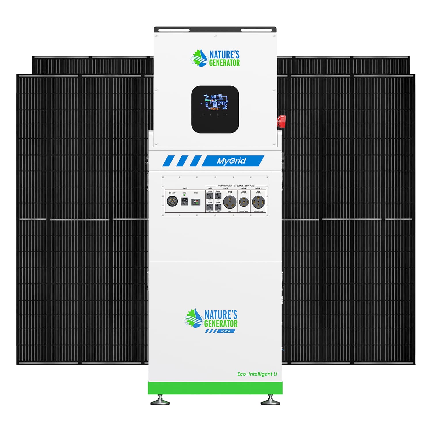 MyGrid 10K Solar Generator for Home - Energize Trek