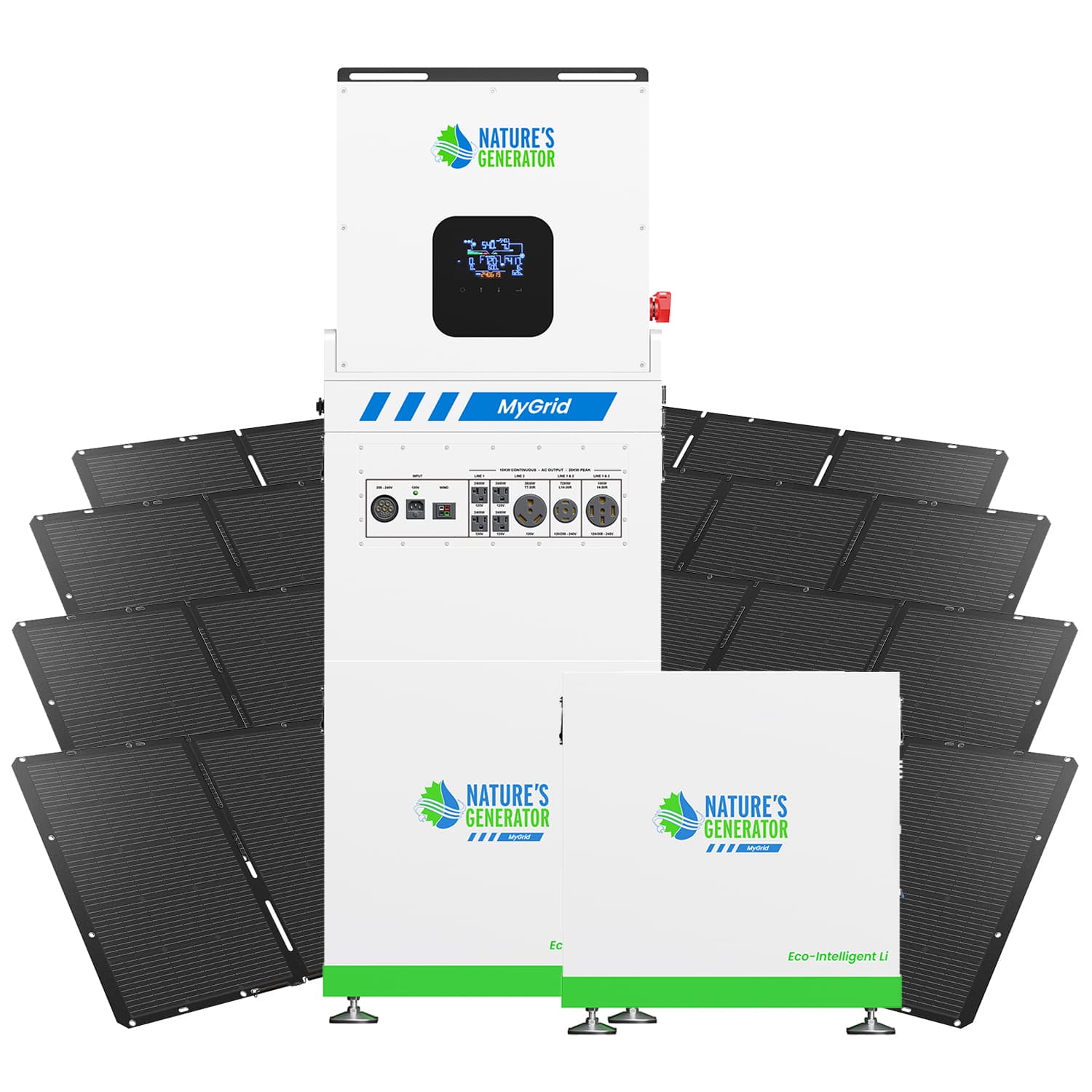 MyGrid 10K Solar Generator for Home - Energize Trek