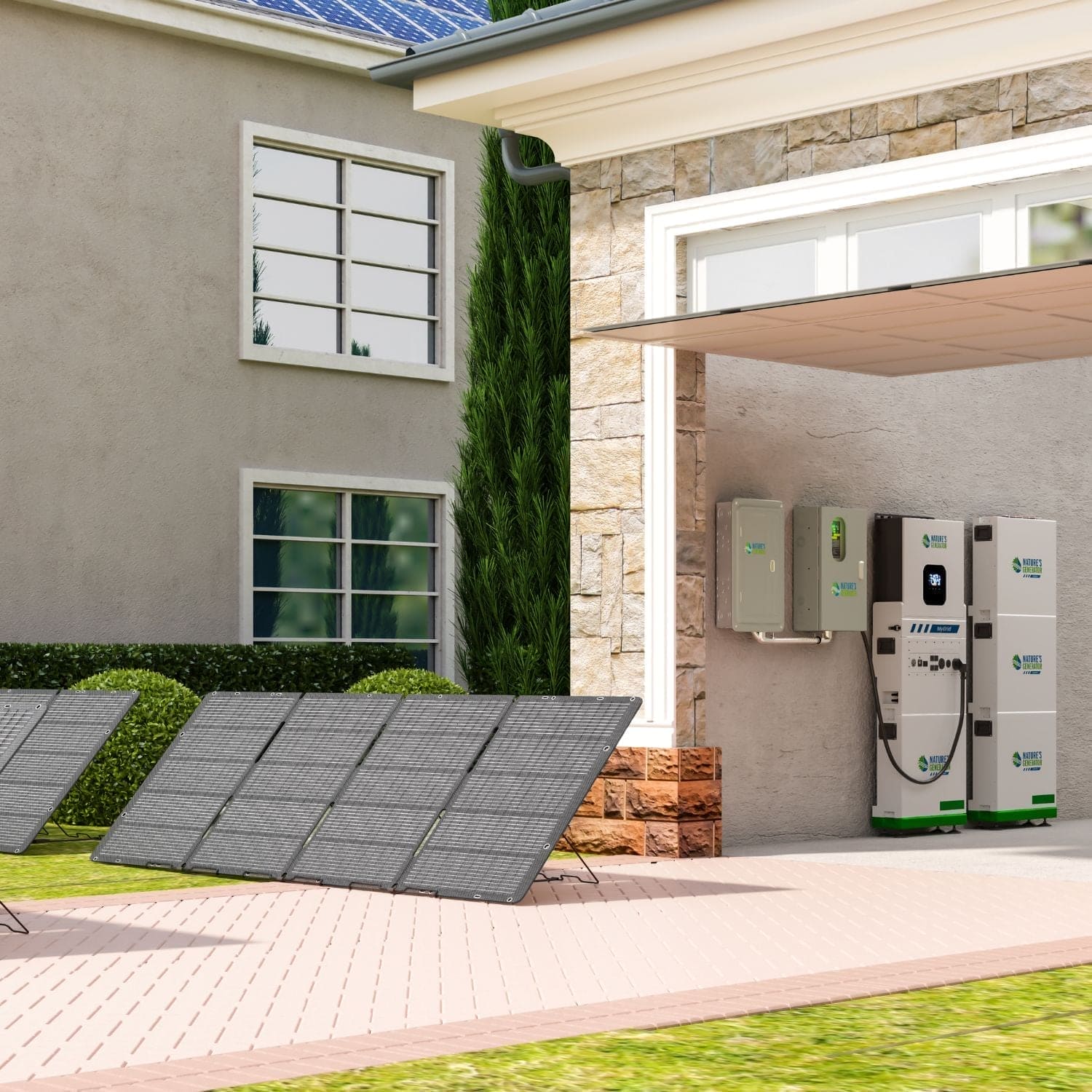 Nature's Generator 400W Folding Solar Panel - Energize Trek