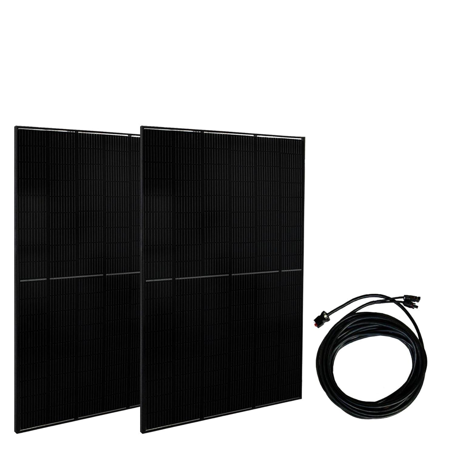 Nature's Generator Lithium 6000 with Solar Panel - Energize Trek