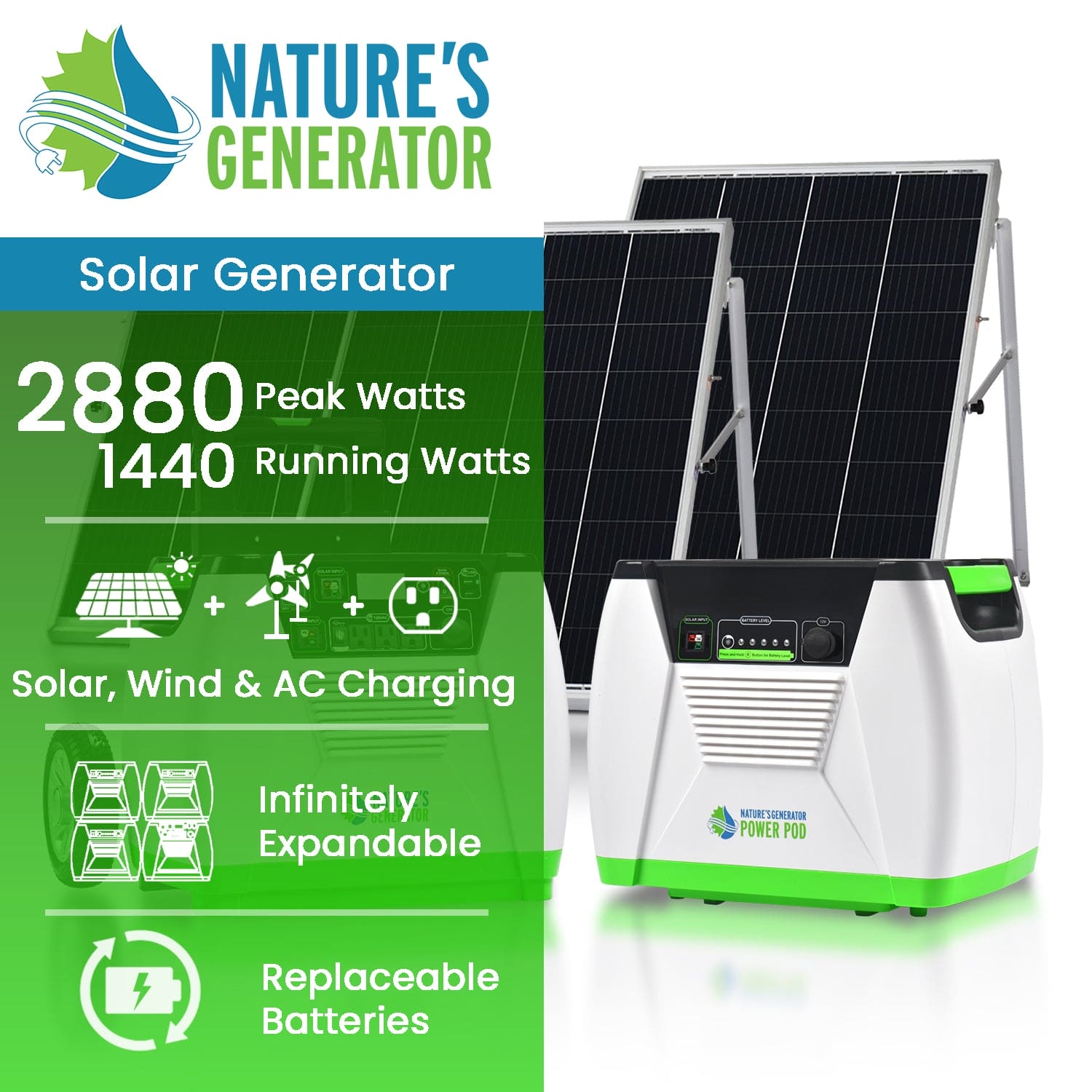 Nature's Generator - Platinum System - Energize Trek
