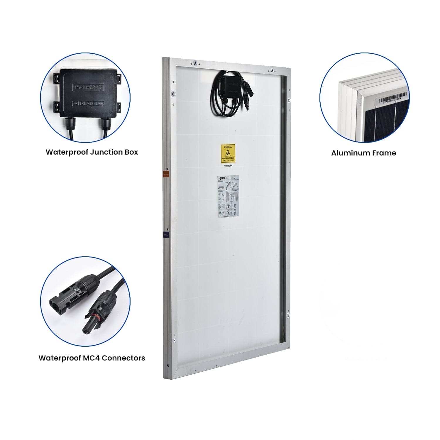 Nature's Generator Lithium 1800 Solar Generator and Transfer Switch - Energize Trek