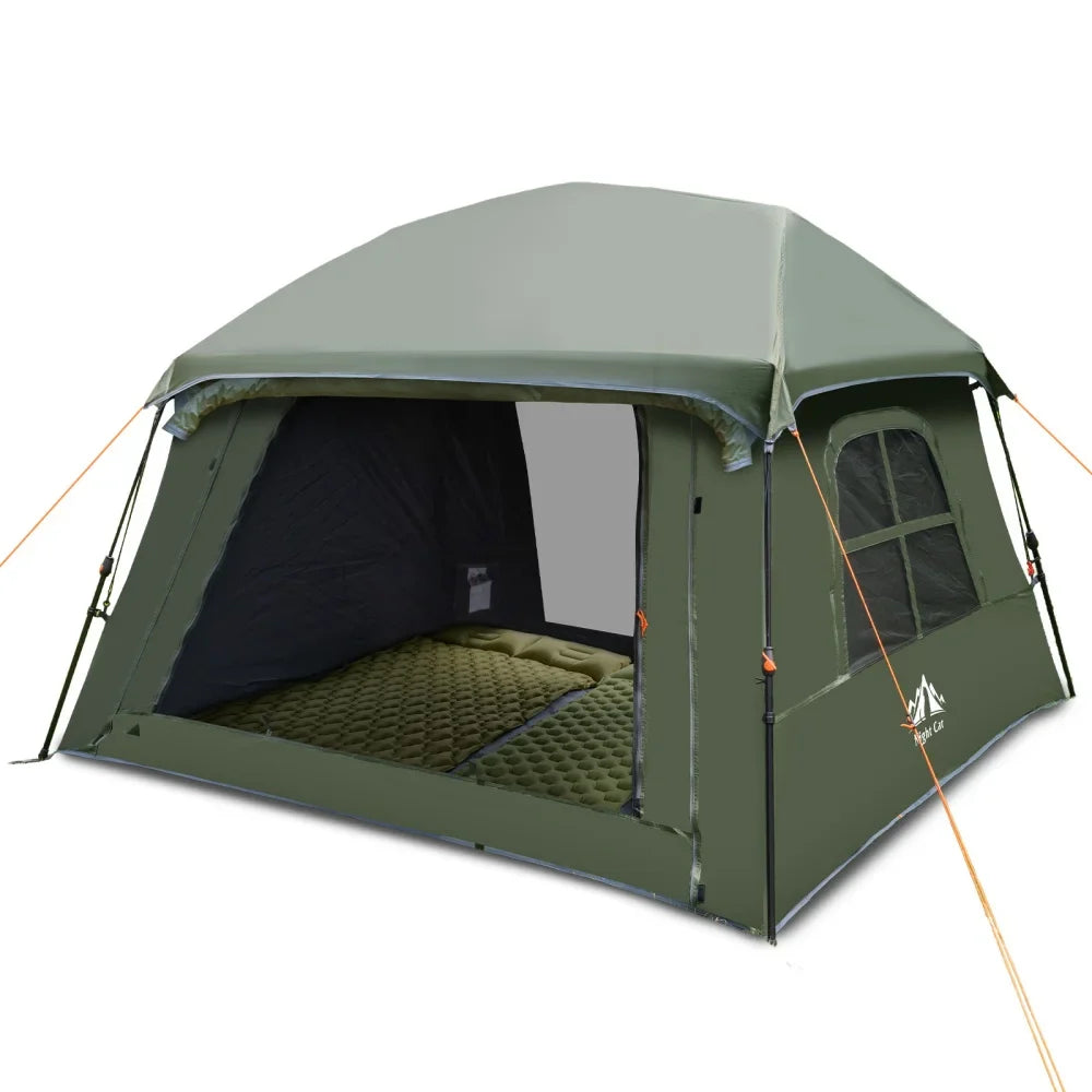 Night Cat Dark Room 4 Person Pop Up Tent Waterproof - Energize Trek