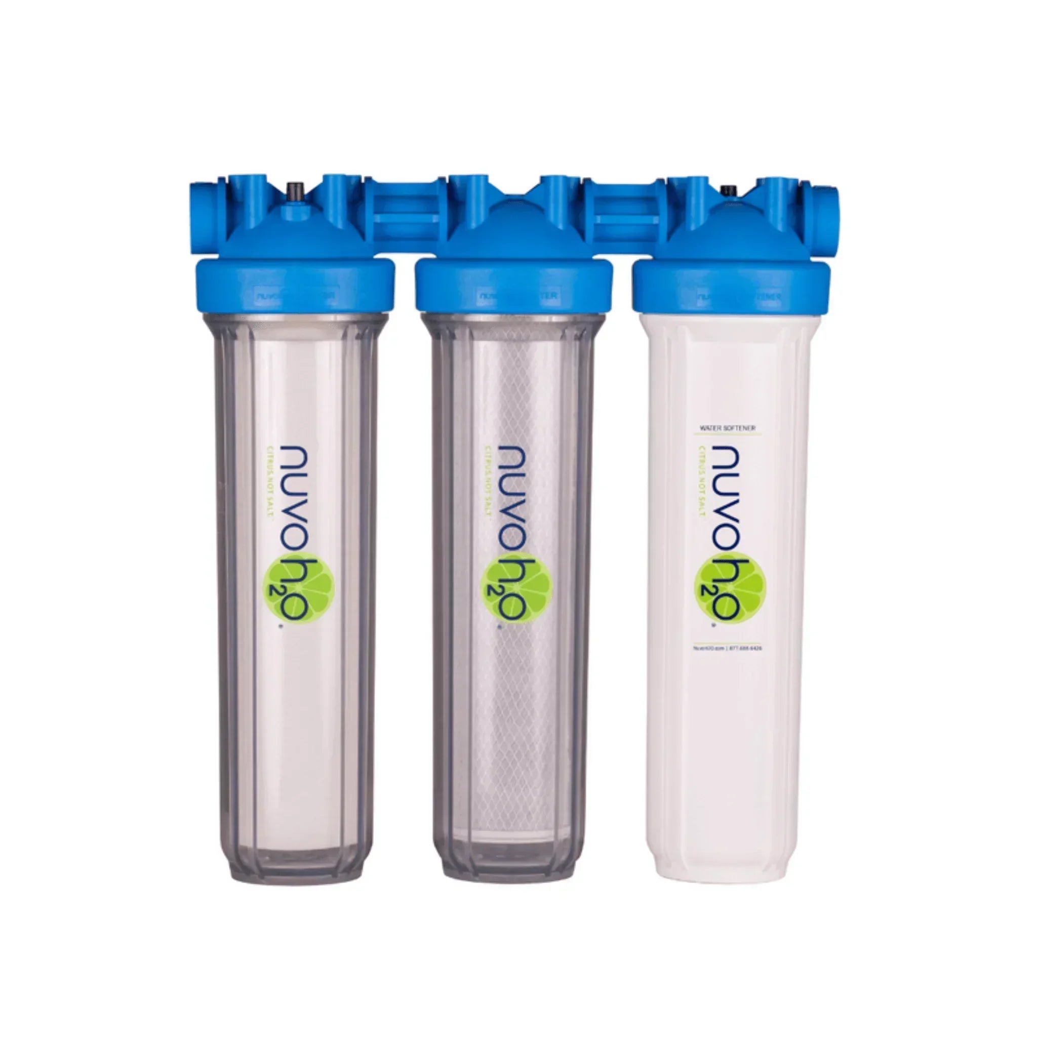 NuvoH2O Manor Trio Water Softener & Multi Filtration System - Energize Trek