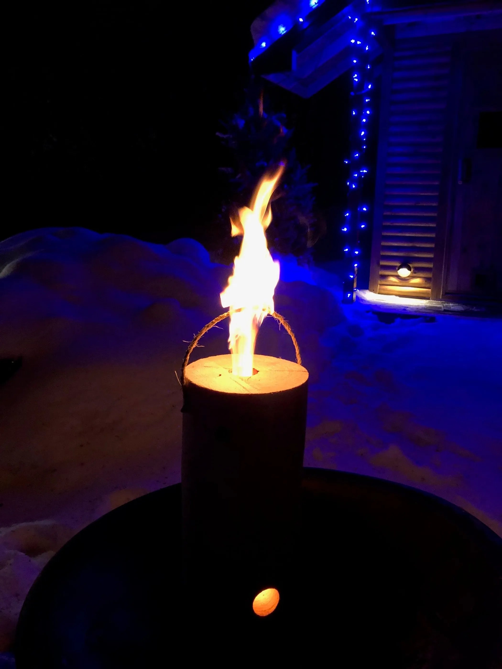 One Big Campfire Log - Energize Trek