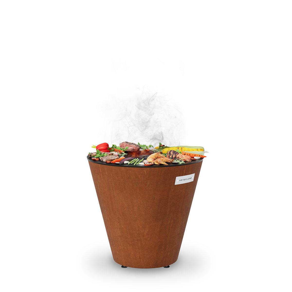 Arteflame ONE20 — 20″ One Series Flat-Top Charcoal Grill & Fire Bowl - Energize Trek