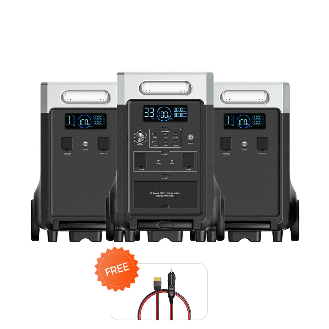 AFERIY P310 Portable Power Station with Expandable Capacity 3600W 3840Wh - Energize Trek