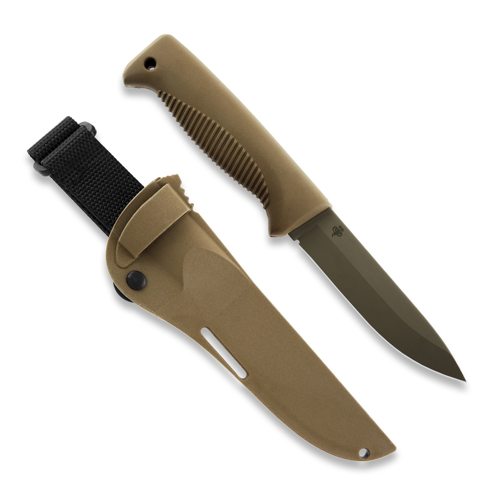 Peltonen M07 Ranger Puukko FDE Cerakote Coyote FJP126 - Energize Trek