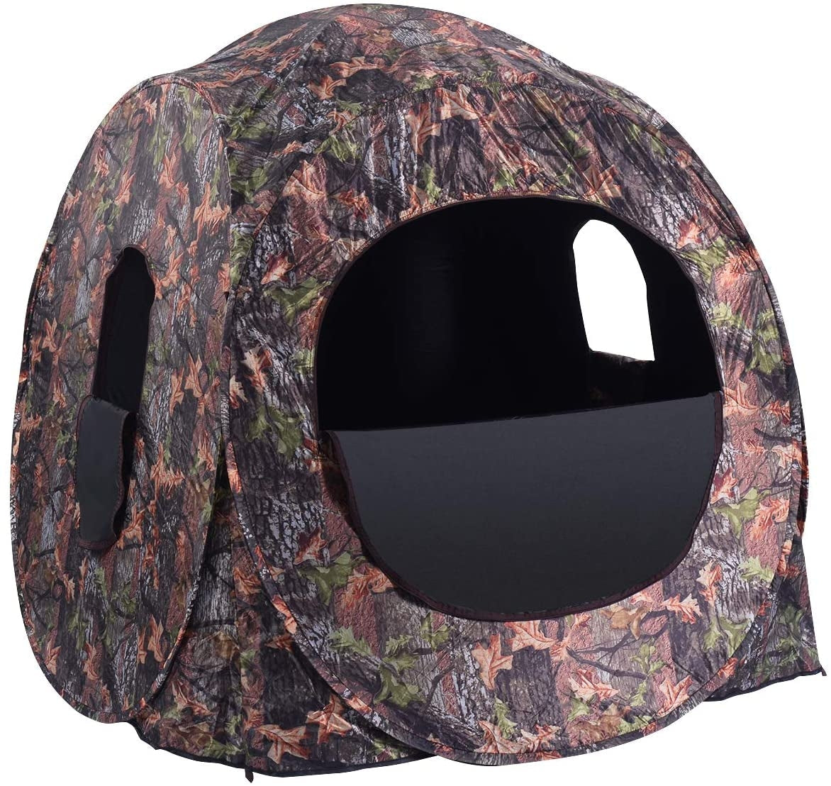 Portable Pop up Ground Camo Blind Hunting Enclosure - Energize Trek