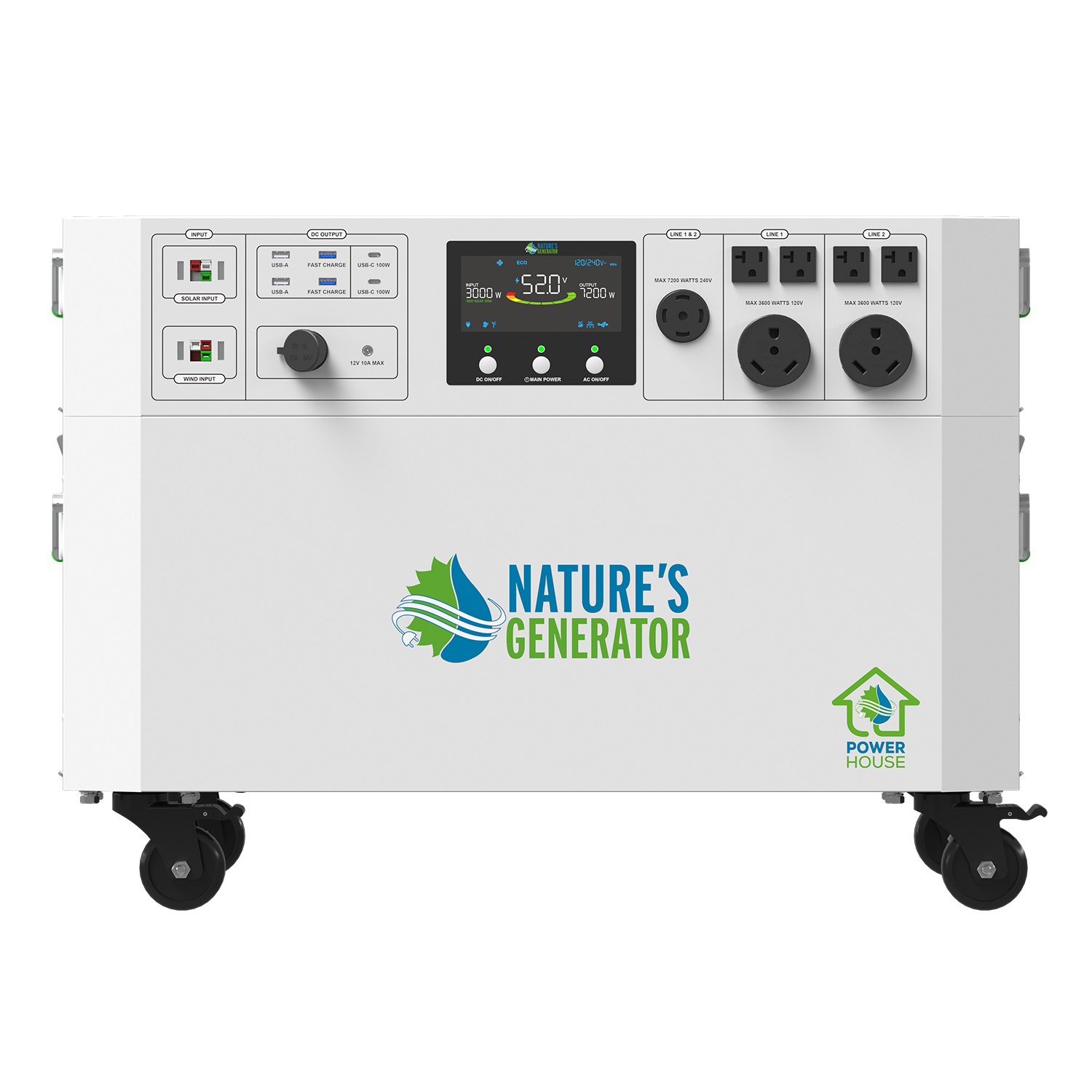 Powerhouse V2 Whole Home Solar Generator - Energize Trek